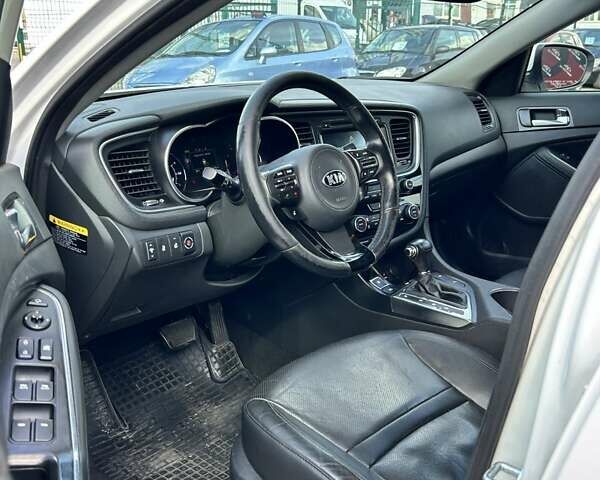 Кіа Оптіма 2014 у Сумах на Automoto.ua Білий Кіа Оптіма, об'ємом двигуна 2.36 л та пробігом 179 тис. км за 10500 $, фото 21 на Automoto.ua