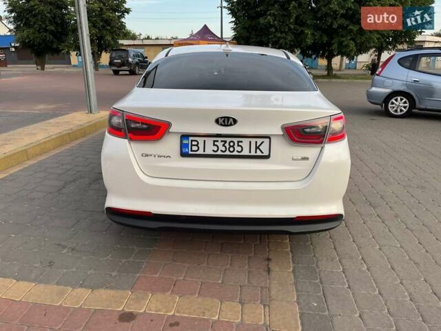 Білий Кіа Оптіма, об'ємом двигуна 2.4 л та пробігом 115 тис. км за 12000 $, фото 20 на Automoto.ua
