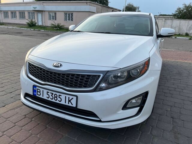 Белый Киа Оптима, объемом двигателя 2.4 л и пробегом 115 тыс. км за 12000 $, фото 1 на Automoto.ua