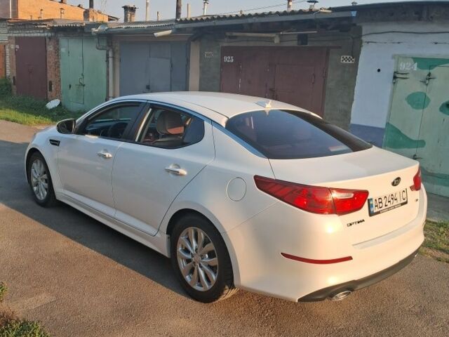 Белый Киа Оптима, объемом двигателя 2.4 л и пробегом 165 тыс. км за 9400 $, фото 2 на Automoto.ua