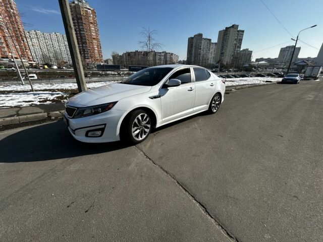 Белый Киа Оптима, объемом двигателя 2 л и пробегом 120 тыс. км за 7500 $, фото 4 на Automoto.ua