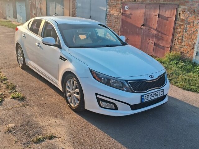 Белый Киа Оптима, объемом двигателя 2.4 л и пробегом 165 тыс. км за 9400 $, фото 1 на Automoto.ua