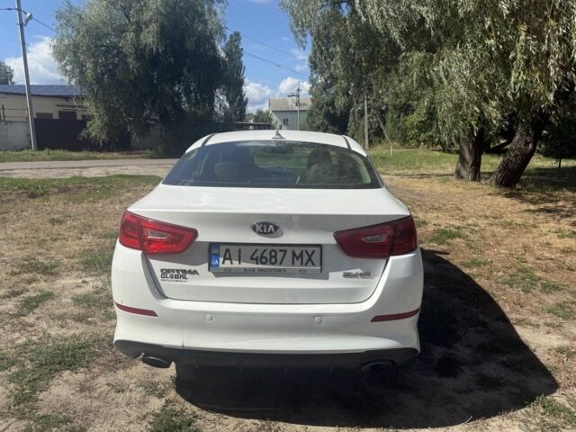 Білий Кіа Оптіма, об'ємом двигуна 2.4 л та пробігом 132 тис. км за 9847 $, фото 18 на Automoto.ua