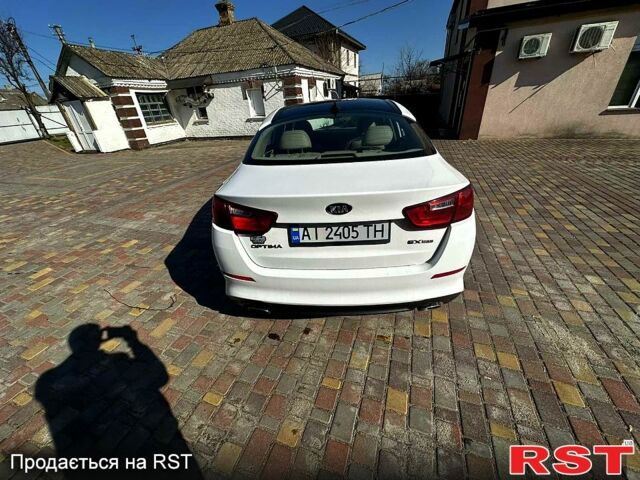 Білий Кіа Оптіма, об'ємом двигуна 2.4 л та пробігом 142 тис. км за 10300 $, фото 2 на Automoto.ua