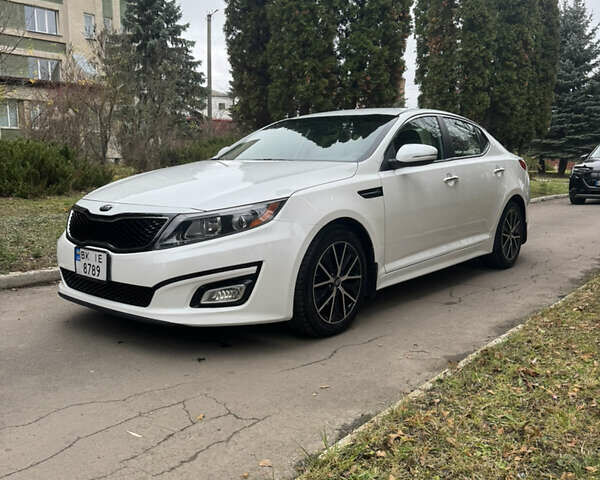 Білий Кіа Оптіма, об'ємом двигуна 2.36 л та пробігом 121 тис. км за 8950 $, фото 10 на Automoto.ua