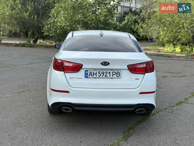 Белый Киа Оптима, объемом двигателя 2.4 л и пробегом 155 тыс. км за 10600 $, фото 4 на Automoto.ua