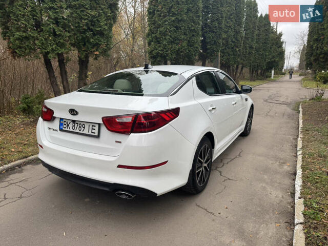 Білий Кіа Оптіма, об'ємом двигуна 2.36 л та пробігом 121 тис. км за 8950 $, фото 5 на Automoto.ua