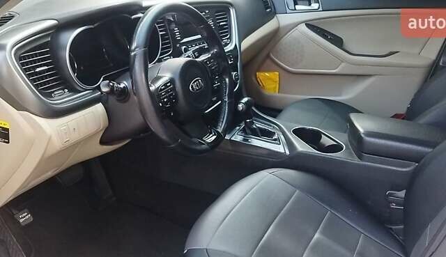 Белый Киа Оптима, объемом двигателя 2.4 л и пробегом 147 тыс. км за 10200 $, фото 12 на Automoto.ua