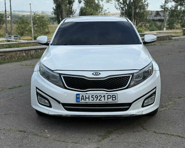 Белый Киа Оптима, объемом двигателя 2.4 л и пробегом 155 тыс. км за 10600 $, фото 1 на Automoto.ua