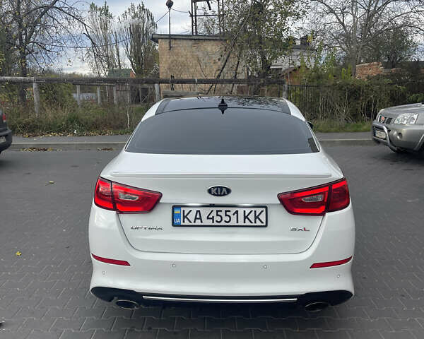 Білий Кіа Оптіма, об'ємом двигуна 2 л та пробігом 173 тис. км за 12800 $, фото 6 на Automoto.ua
