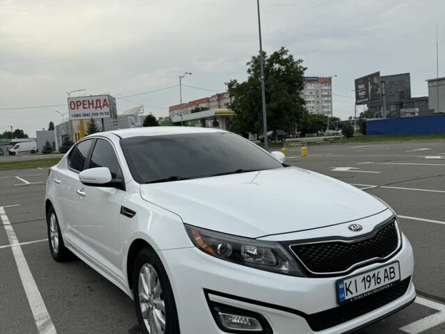 Белый Киа Оптима, объемом двигателя 2.4 л и пробегом 150 тыс. км за 9500 $, фото 1 на Automoto.ua