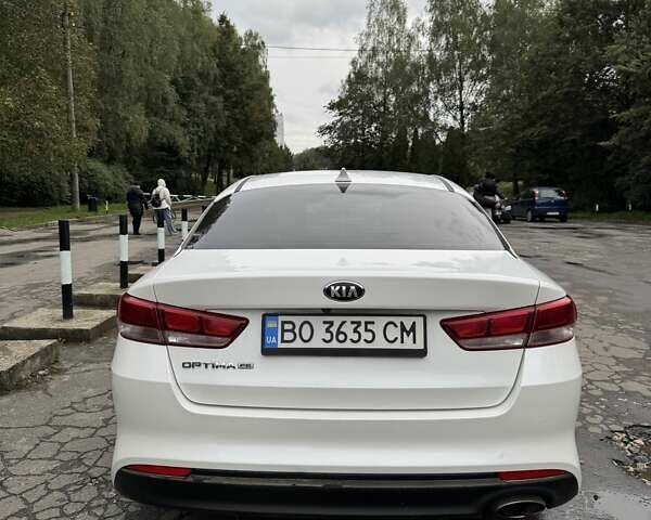 Білий Кіа Оптіма, об'ємом двигуна 2.4 л та пробігом 113 тис. км за 11400 $, фото 11 на Automoto.ua
