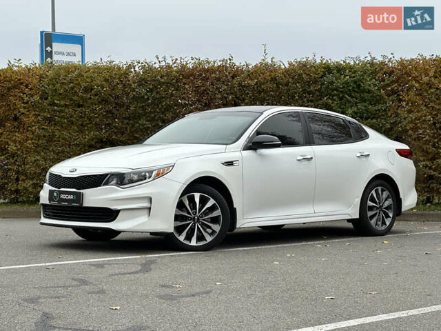 Білий Кіа Оптіма, об'ємом двигуна 2.36 л та пробігом 153 тис. км за 9500 $, фото 9 на Automoto.ua