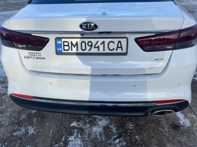 Белый Киа Оптима, объемом двигателя 2.4 л и пробегом 175 тыс. км за 12900 $, фото 1 на Automoto.ua