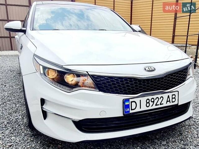 Белый Киа Оптима, объемом двигателя 0 л и пробегом 119 тыс. км за 10550 $, фото 1 на Automoto.ua
