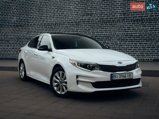 Белый Киа Оптима, объемом двигателя 2.4 л и пробегом 106 тыс. км за 9500 $, фото 1 на Automoto.ua