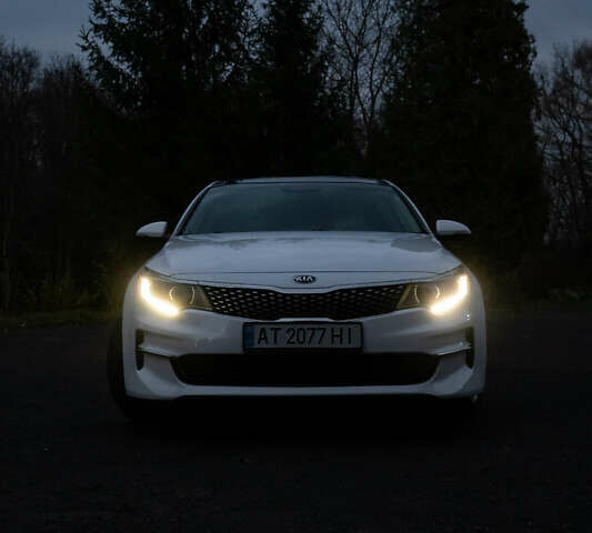 Белый Киа Оптима, объемом двигателя 2.4 л и пробегом 160 тыс. км за 13000 $, фото 10 на Automoto.ua