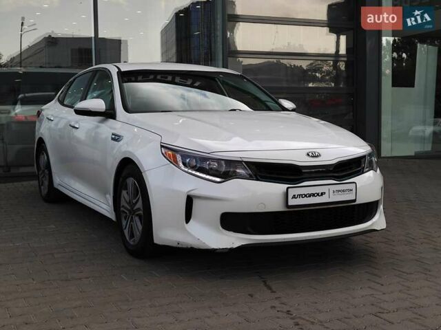 Белый Киа Оптима, объемом двигателя 2 л и пробегом 130 тыс. км за 16000 $, фото 18 на Automoto.ua