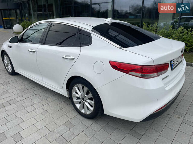 Белый Киа Оптима, объемом двигателя 2.36 л и пробегом 81 тыс. км за 13800 $, фото 3 на Automoto.ua