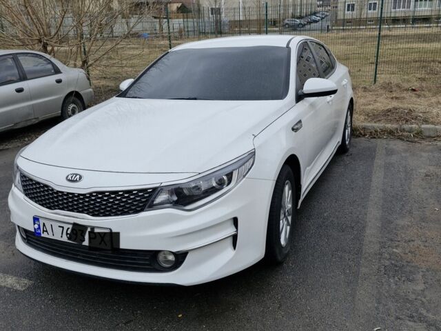 Белый Киа Оптима, объемом двигателя 2 л и пробегом 147 тыс. км за 12500 $, фото 7 на Automoto.ua