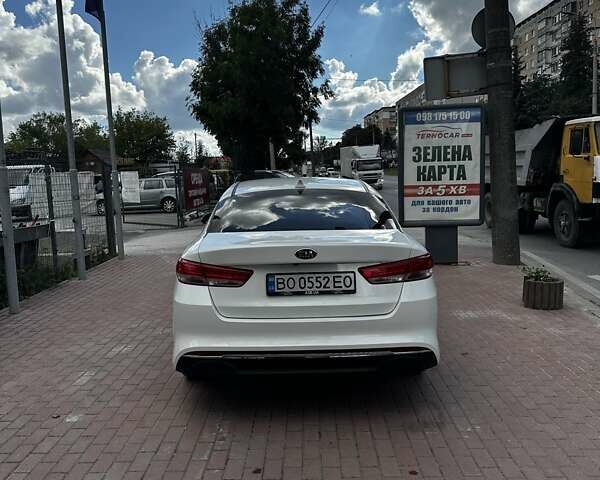 Білий Кіа Оптіма, об'ємом двигуна 2 л та пробігом 97 тис. км за 15490 $, фото 7 на Automoto.ua