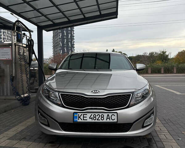 Бежевый Киа Оптима, объемом двигателя 2.4 л и пробегом 208 тыс. км за 10200 $, фото 3 на Automoto.ua