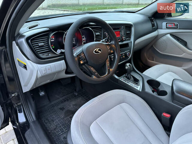 Черный Киа Оптима, объемом двигателя 2.36 л и пробегом 201 тыс. км за 7600 $, фото 25 на Automoto.ua