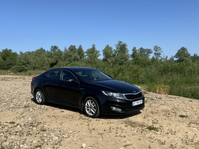 Черный Киа Оптима, объемом двигателя 2 л и пробегом 138 тыс. км за 9100 $, фото 2 на Automoto.ua