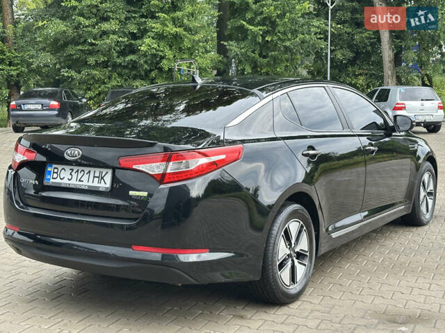 Черный Киа Оптима, объемом двигателя 2.4 л и пробегом 280 тыс. км за 8250 $, фото 6 на Automoto.ua