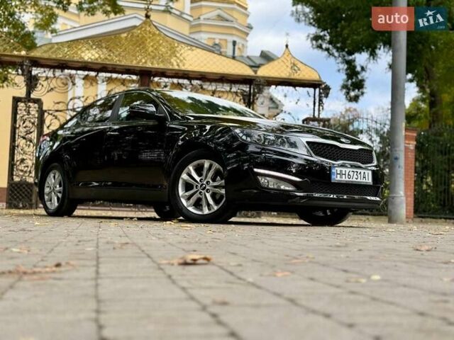 Черный Киа Оптима, объемом двигателя 2 л и пробегом 183 тыс. км за 9800 $, фото 10 на Automoto.ua
