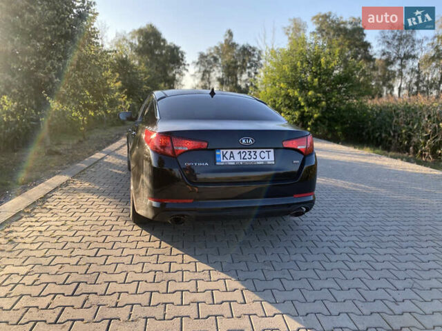 Чорний Кіа Оптіма, об'ємом двигуна 2.36 л та пробігом 191 тис. км за 7500 $, фото 4 на Automoto.ua