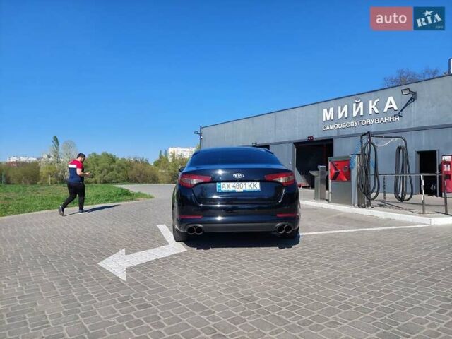 Чорний Кіа Оптіма, об'ємом двигуна 2 л та пробігом 155 тис. км за 8500 $, фото 13 на Automoto.ua