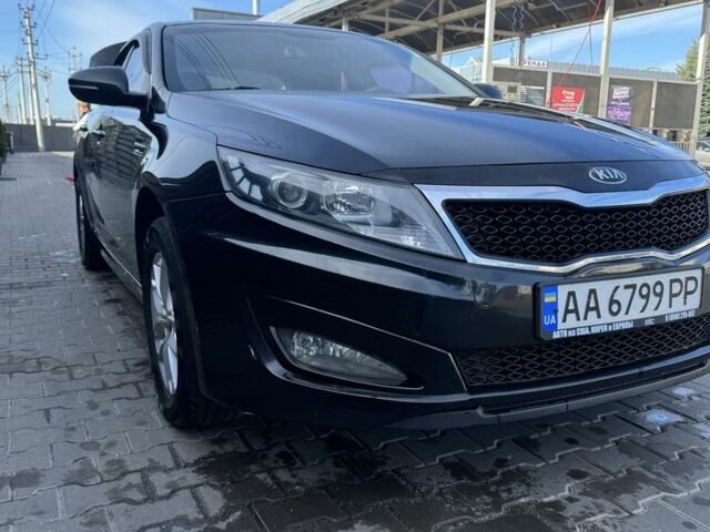 Черный Киа Оптима, объемом двигателя 2 л и пробегом 269 тыс. км за 8800 $, фото 1 на Automoto.ua