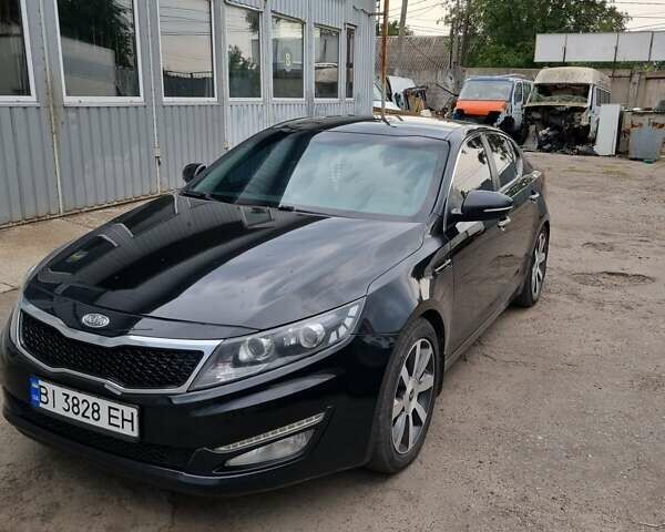 Кіа Оптіма 2012 у Полтаві на Automoto.ua Чорний Кіа Оптіма, об'ємом двигуна 2 л та пробігом 312 тис. км за 9200 $, фото 9 на Automoto.ua