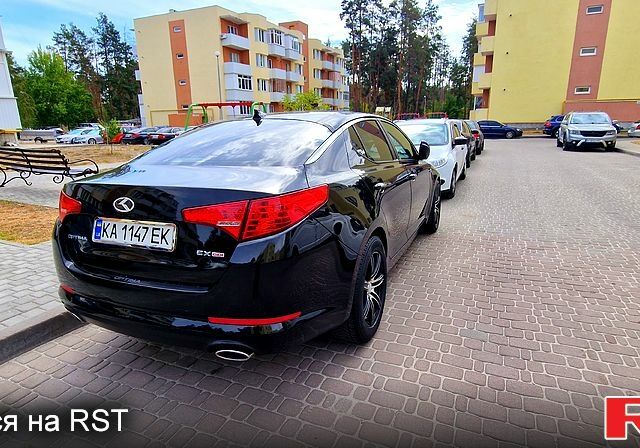 Чорний Кіа Оптіма, об'ємом двигуна 2.4 л та пробігом 193 тис. км за 10000 $, фото 8 на Automoto.ua