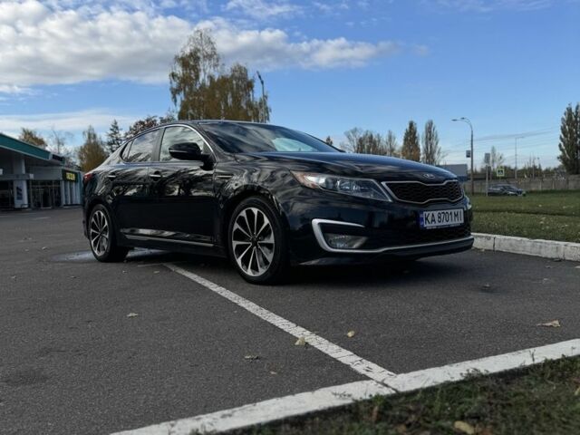 Черный Киа Оптима, объемом двигателя 2.4 л и пробегом 210 тыс. км за 262 $, фото 5 на Automoto.ua