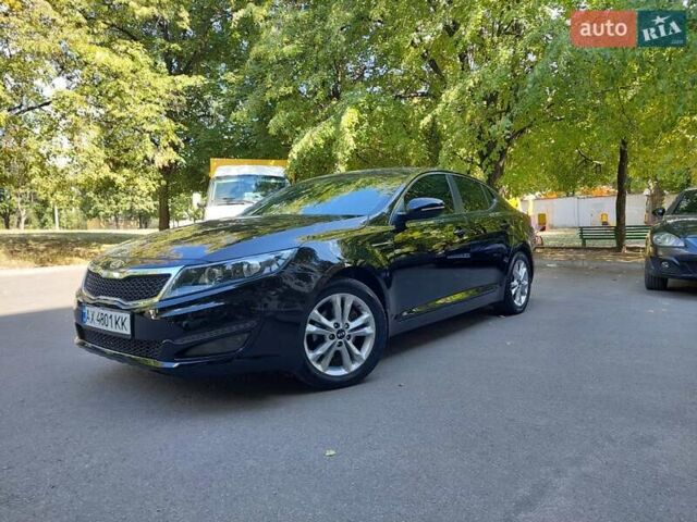 Чорний Кіа Оптіма, об'ємом двигуна 2 л та пробігом 155 тис. км за 8500 $, фото 11 на Automoto.ua