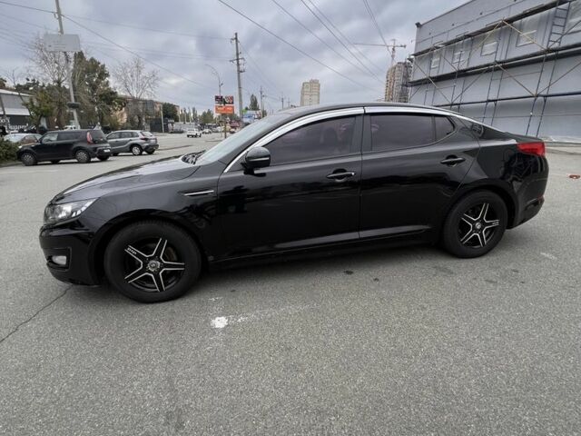 Черный Киа Оптима, объемом двигателя 2 л и пробегом 350 тыс. км за 9000 $, фото 3 на Automoto.ua