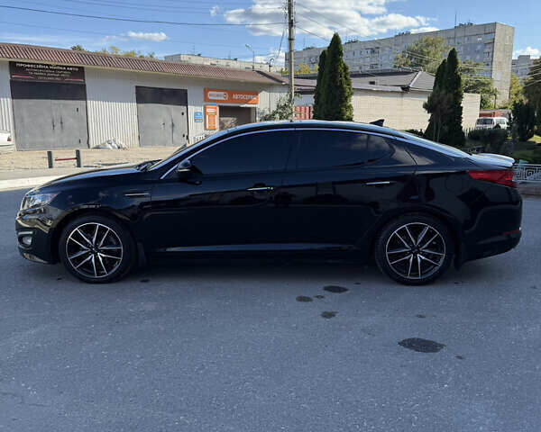 Чорний Кіа Оптіма, об'ємом двигуна 2 л та пробігом 112 тис. км за 8700 $, фото 5 на Automoto.ua