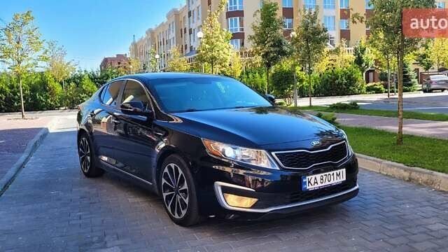 Черный Киа Оптима, объемом двигателя 2.36 л и пробегом 128 тыс. км за 9900 $, фото 9 на Automoto.ua