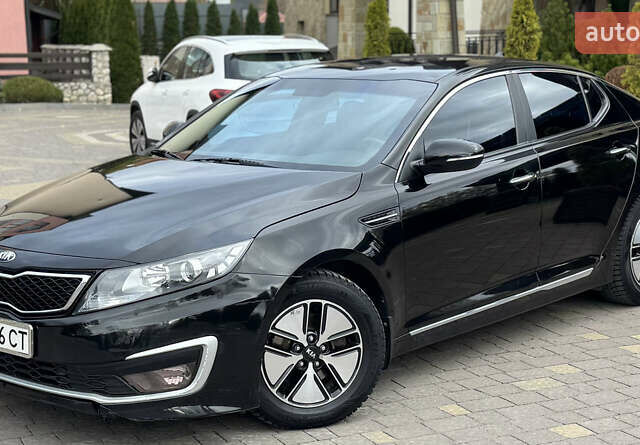 Черный Киа Оптима, объемом двигателя 2.36 л и пробегом 163 тыс. км за 8500 $, фото 7 на Automoto.ua