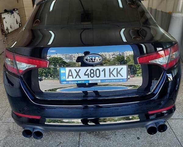 Чорний Кіа Оптіма, об'ємом двигуна 2 л та пробігом 155 тис. км за 8500 $, фото 2 на Automoto.ua