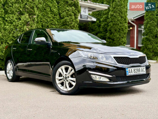 Черный Киа Оптима, объемом двигателя 2 л и пробегом 177 тыс. км за 9700 $, фото 1 на Automoto.ua