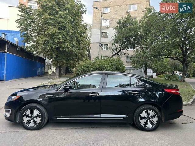 Черный Киа Оптима, объемом двигателя 2.4 л и пробегом 200 тыс. км за 9700 $, фото 24 на Automoto.ua