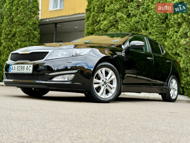 Черный Киа Оптима, объемом двигателя 2 л и пробегом 177 тыс. км за 9700 $, фото 15 на Automoto.ua