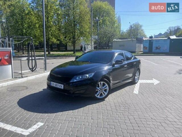 Чорний Кіа Оптіма, об'ємом двигуна 2 л та пробігом 155 тис. км за 8500 $, фото 16 на Automoto.ua