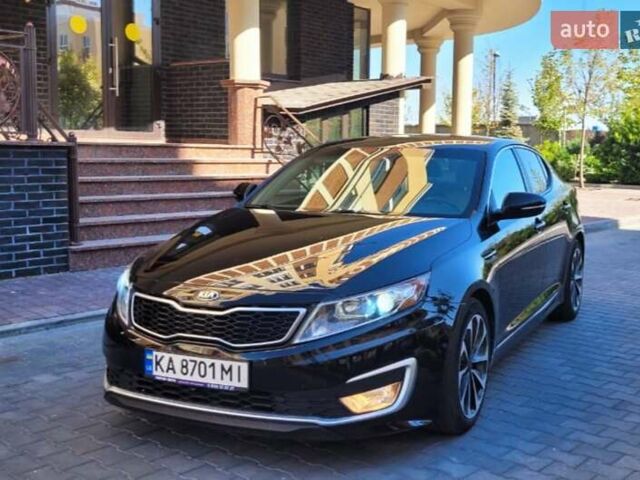 Черный Киа Оптима, объемом двигателя 2.36 л и пробегом 128 тыс. км за 9900 $, фото 4 на Automoto.ua