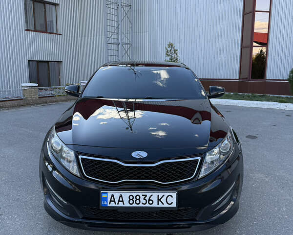 Чорний Кіа Оптіма, об'ємом двигуна 2 л та пробігом 112 тис. км за 8700 $, фото 7 на Automoto.ua