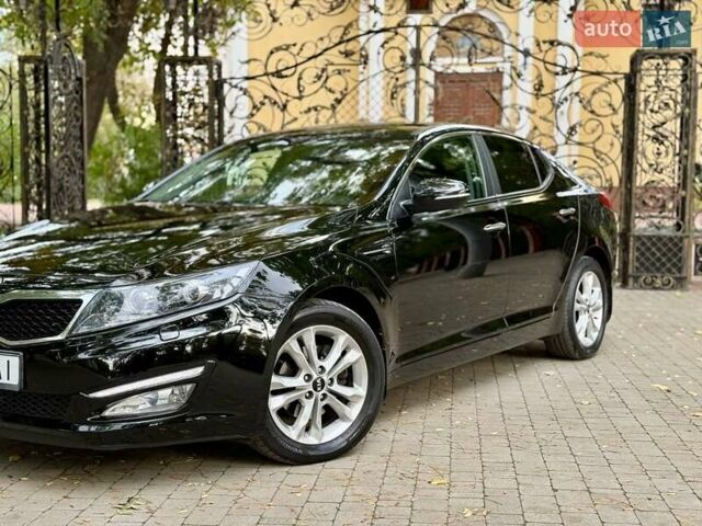 Черный Киа Оптима, объемом двигателя 2 л и пробегом 183 тыс. км за 9800 $, фото 1 на Automoto.ua