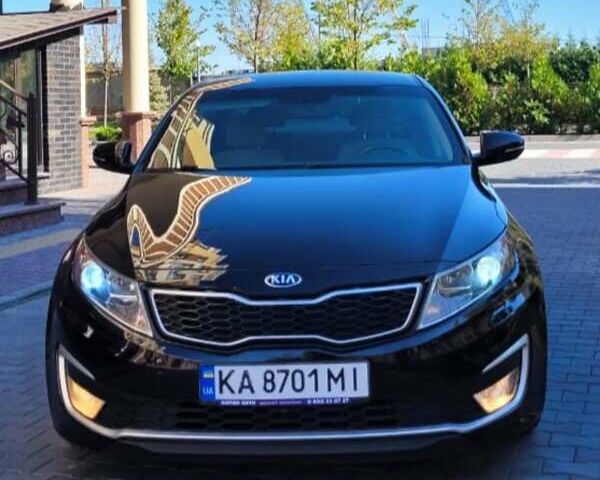 Черный Киа Оптима, объемом двигателя 2.36 л и пробегом 128 тыс. км за 9900 $, фото 6 на Automoto.ua